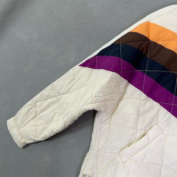 FP Movement x Hatch Puffer Jacket Women Maternity Sz Medium Ivory NEW $248 - Picture 6 of 16